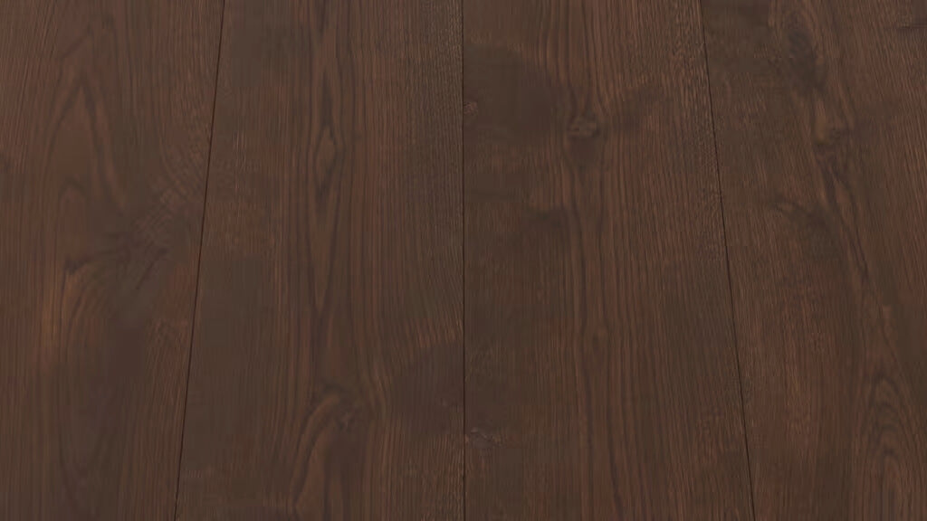 chocolade bruin eiken houten vloer kleur van Uipkes