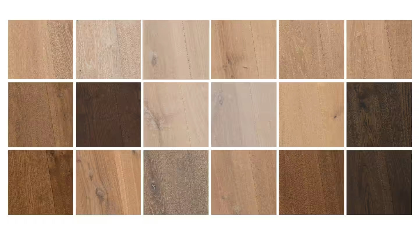 Eiken vloeren van Uipkes in 90 unieke kleuren